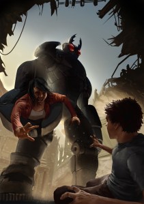 Assault and Battery, Kidnapping, Breaking and Entering - whatever it takes. (This is the off-camera poster mentioned in the video...)